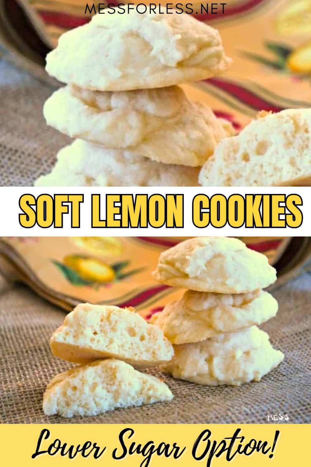 lemon cookie recipe pin