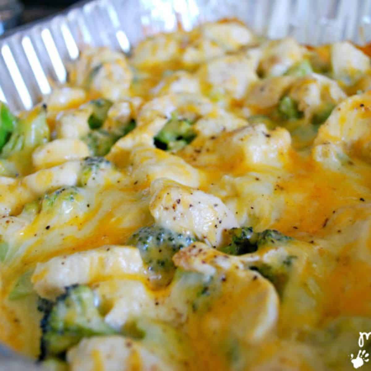 Cheesy Chicken And Broccoli Casserole Mess For Less