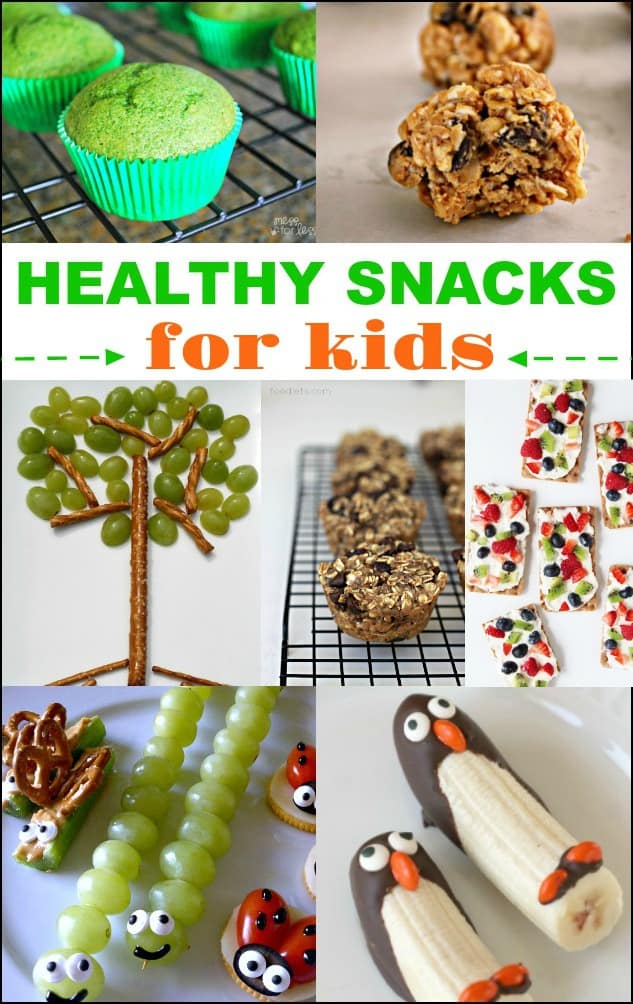 Encourage kids to make better snacks choices with these adorable and yummy healthy snacks for kids. Healthy never tasted so good!