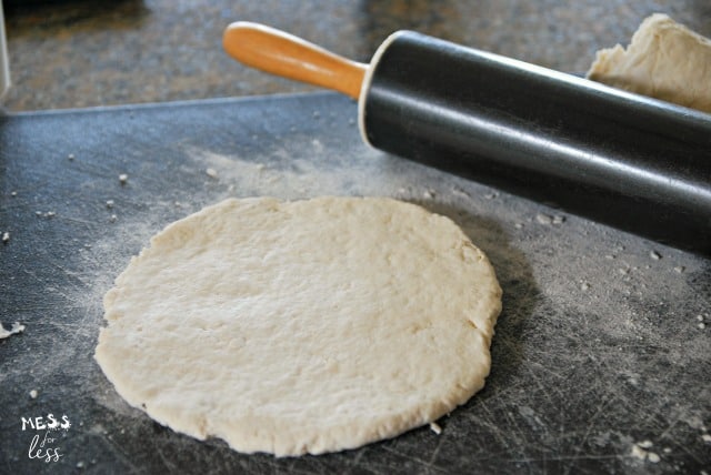 2 Ingredient Dough on cutting board
