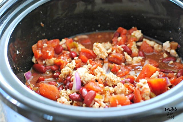 0 point chili in the crock pot 