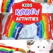 rainbow activities for kids Pin