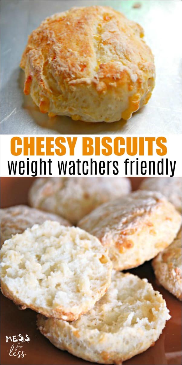 These Cheesy Biscuits with Two Ingredient Dough - Weight Watchers Friendly are similar to biscuits from that popular seafood chain. But at only 2 points each, you can enjoy them without guilt. An easy Weight Watchers recipe! 