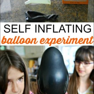 self inflating balloon expeiment