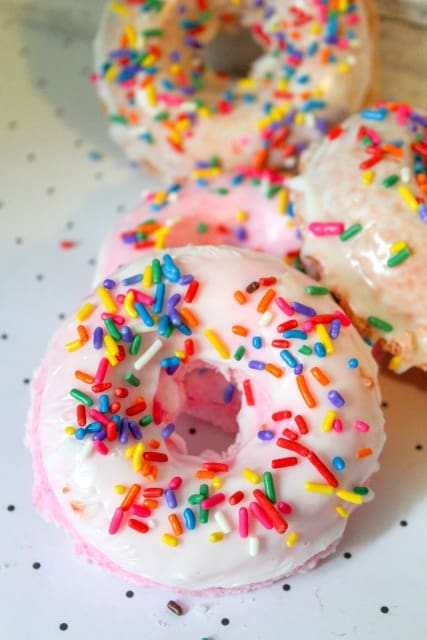 donut bath bombs