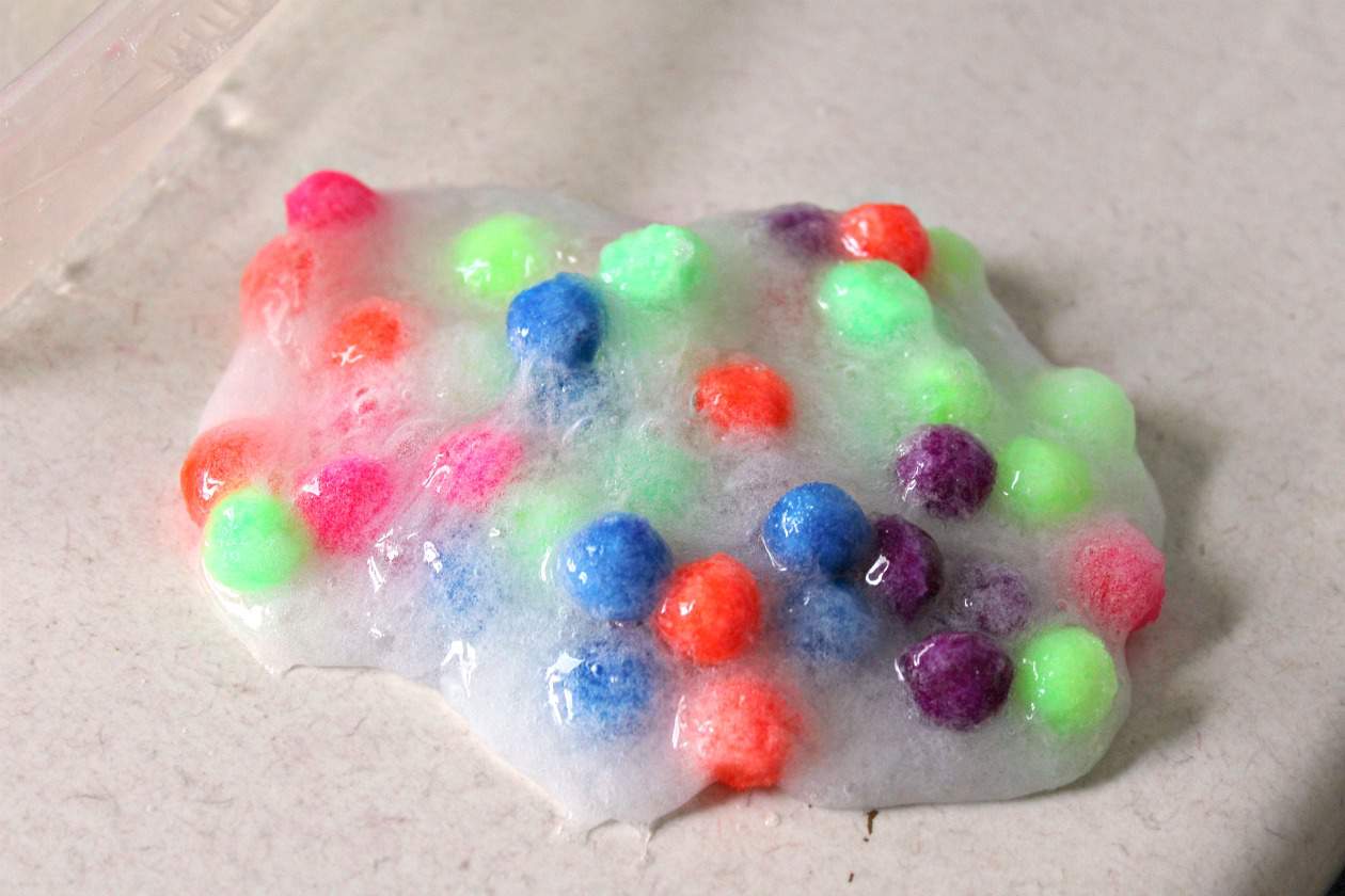 pom pom slime recipe