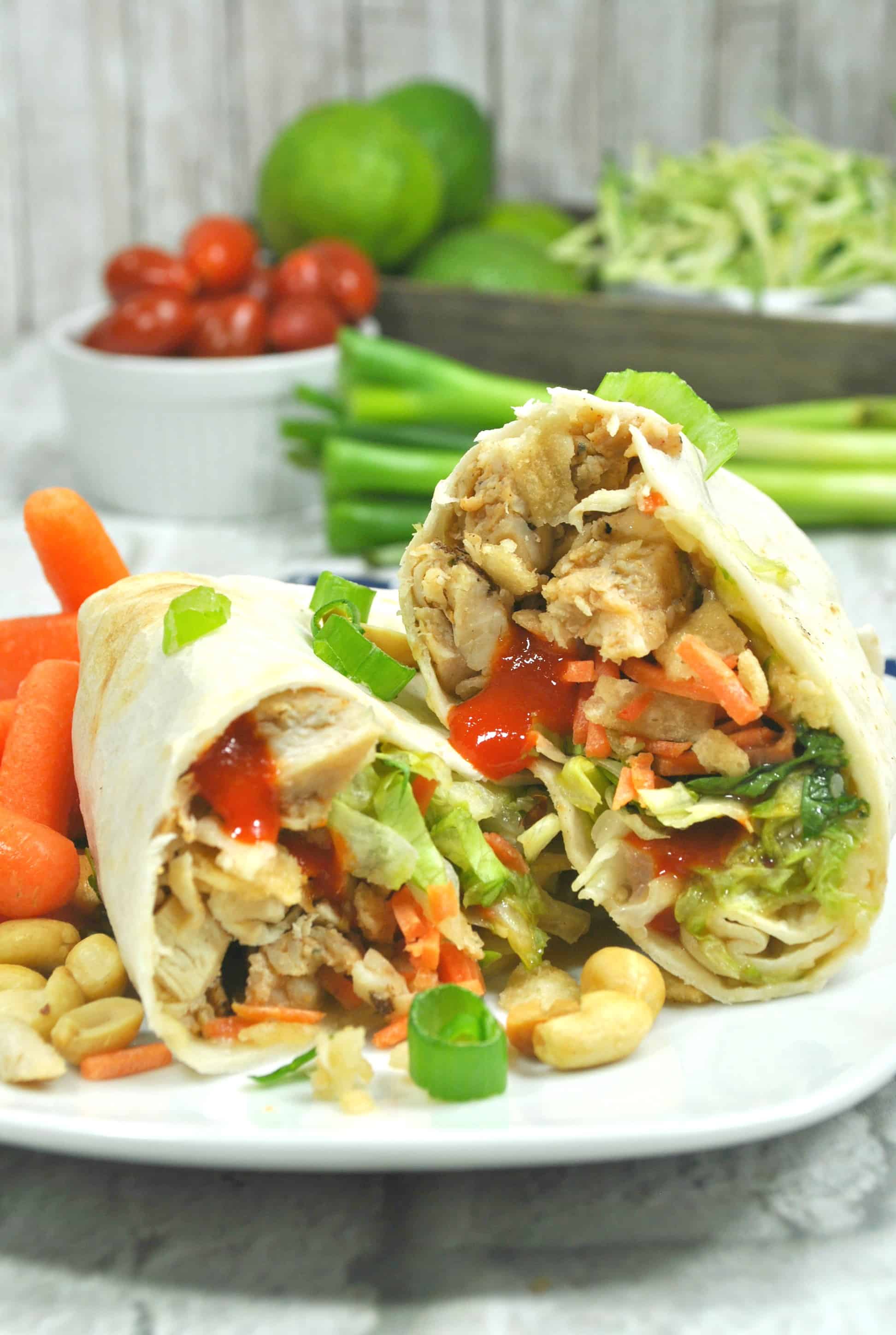 weight watchers thai chicken wrap 7