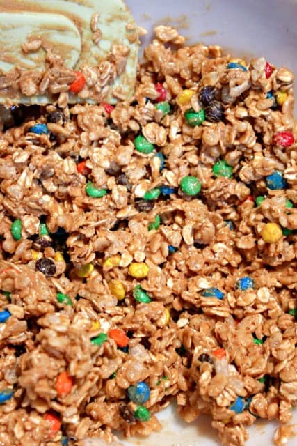 making no bake granola bars