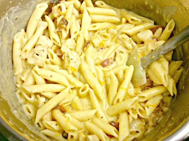 cheesy instant pot pasta