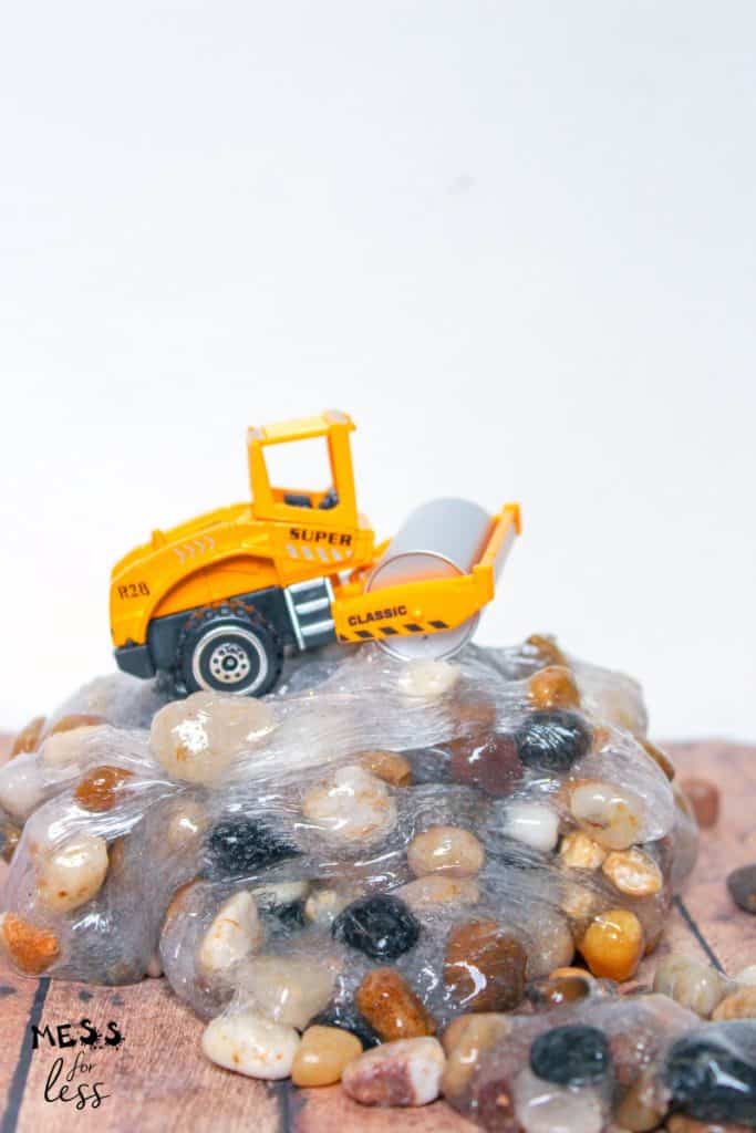 How to Make Rock Slime Mess for Less