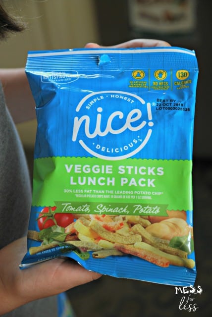 Nice veggies sticks