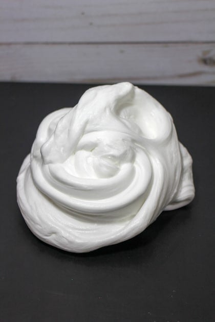 shaving cream foam slime