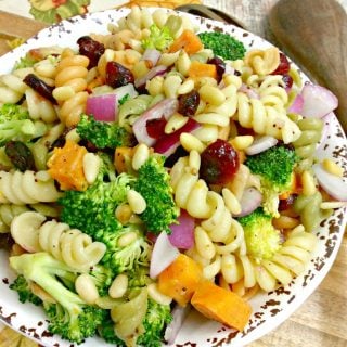 Weight Watchers Pasta Salad with Sweet Potatoes 2