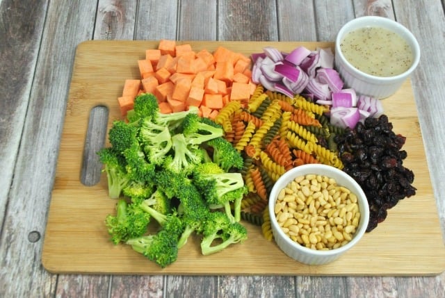 ingredients for weight watchers pasta salad