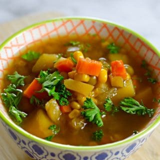 corn and zucchini instant pot soup 2 blog