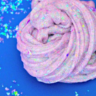 how to make glitter slime 9