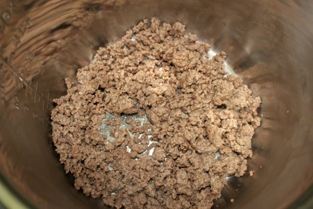 ground beef in an instant pot