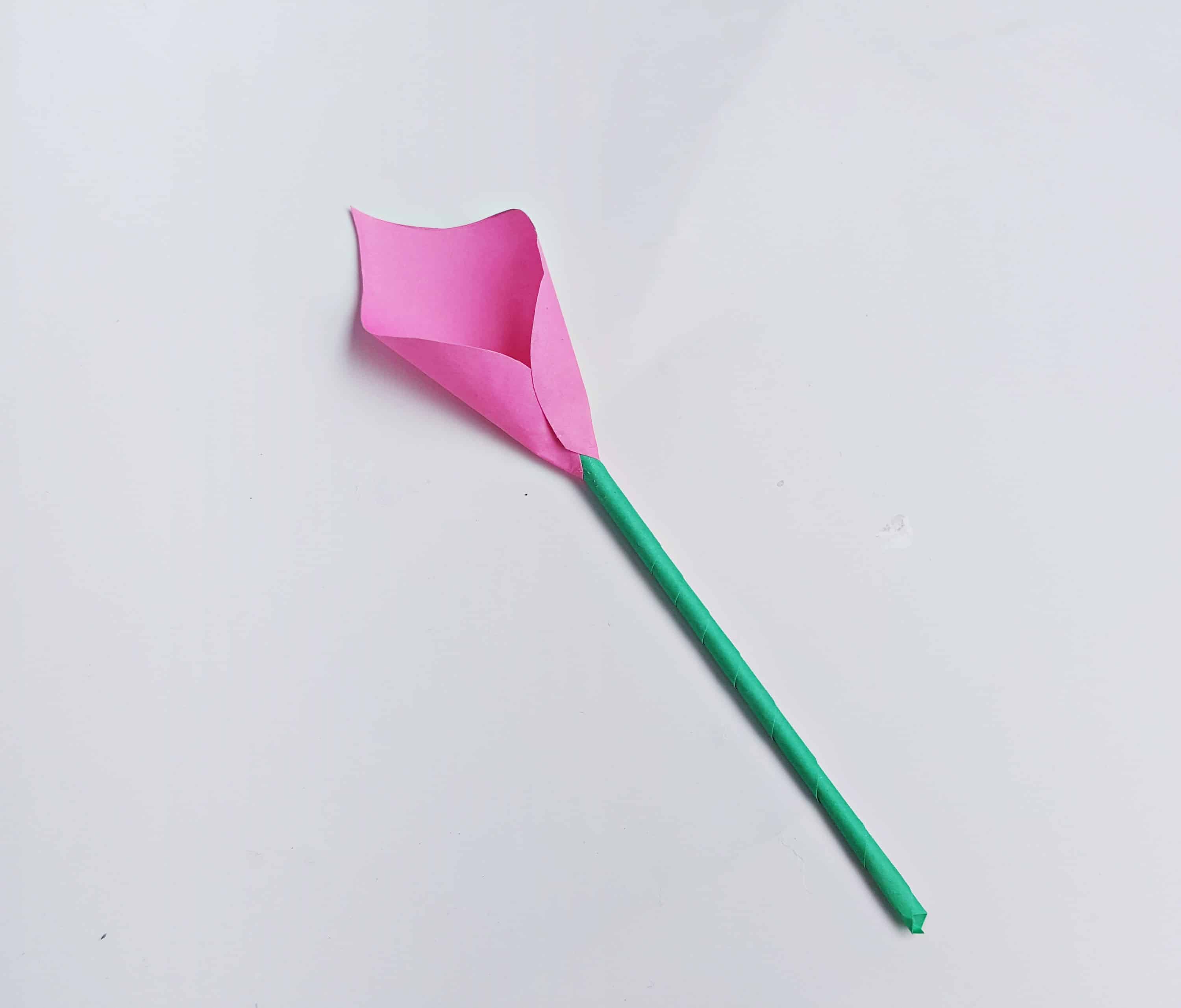 calla lily flower craft