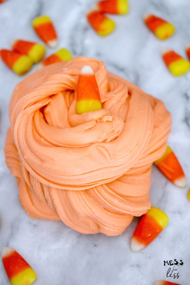 How to Make Edible Candy Corn Slime