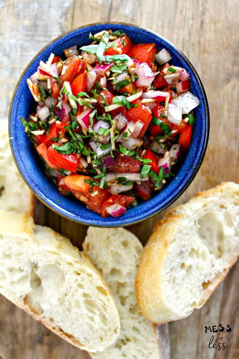 easy bruschetta recipe