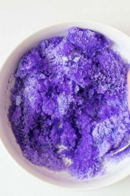 purple instant snow