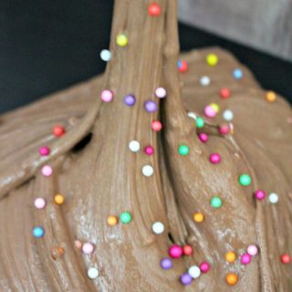 chocolate birthday cake slime 15