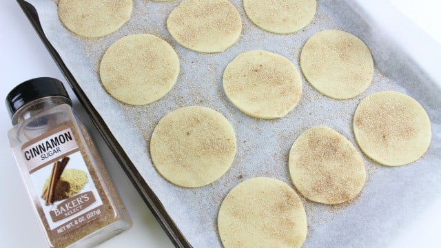 cookies with cinnamon sugar