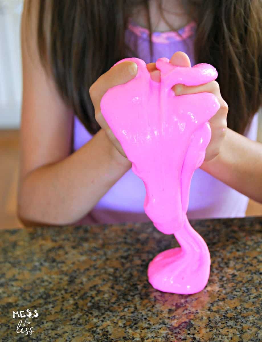 How To Make Fluffy Slime - Little Bins for Little Hands