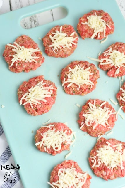 recipes for mozzarella stuffed meatballs