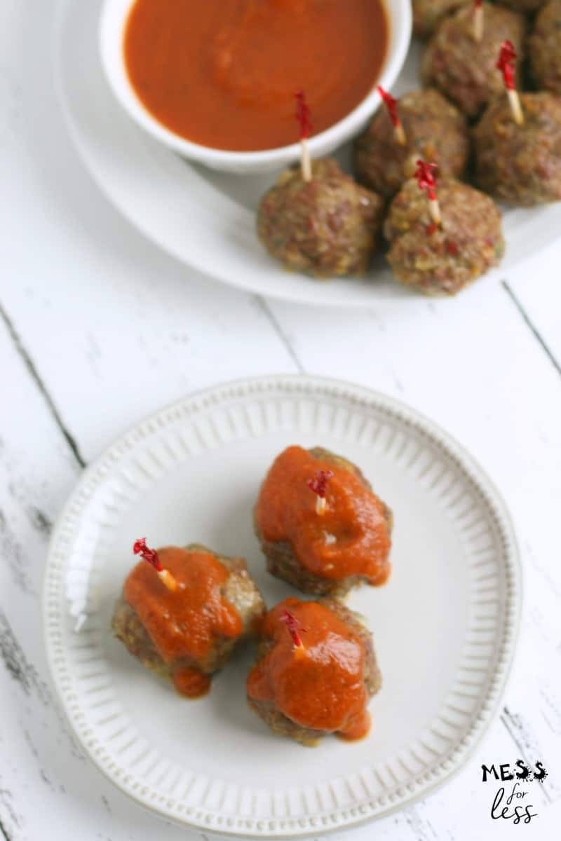 meatballs with spaghetti sauce