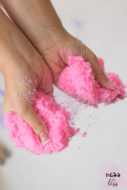 Easy Cloud Slime Recipe - Mess for Less