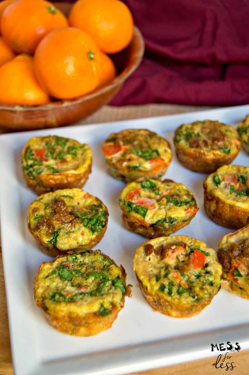 Weight Watchers Egg Muffins - Mess for Less