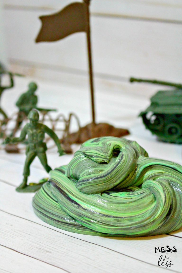Army Man Toy Story Slime - Mess for Less