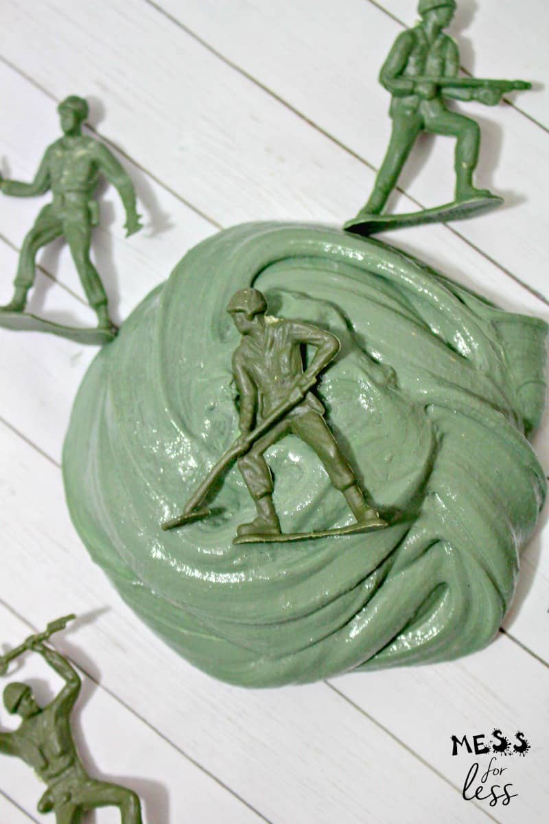 camo army slime