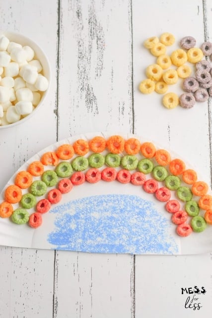 How to Make a Cereal Rainbow Craft