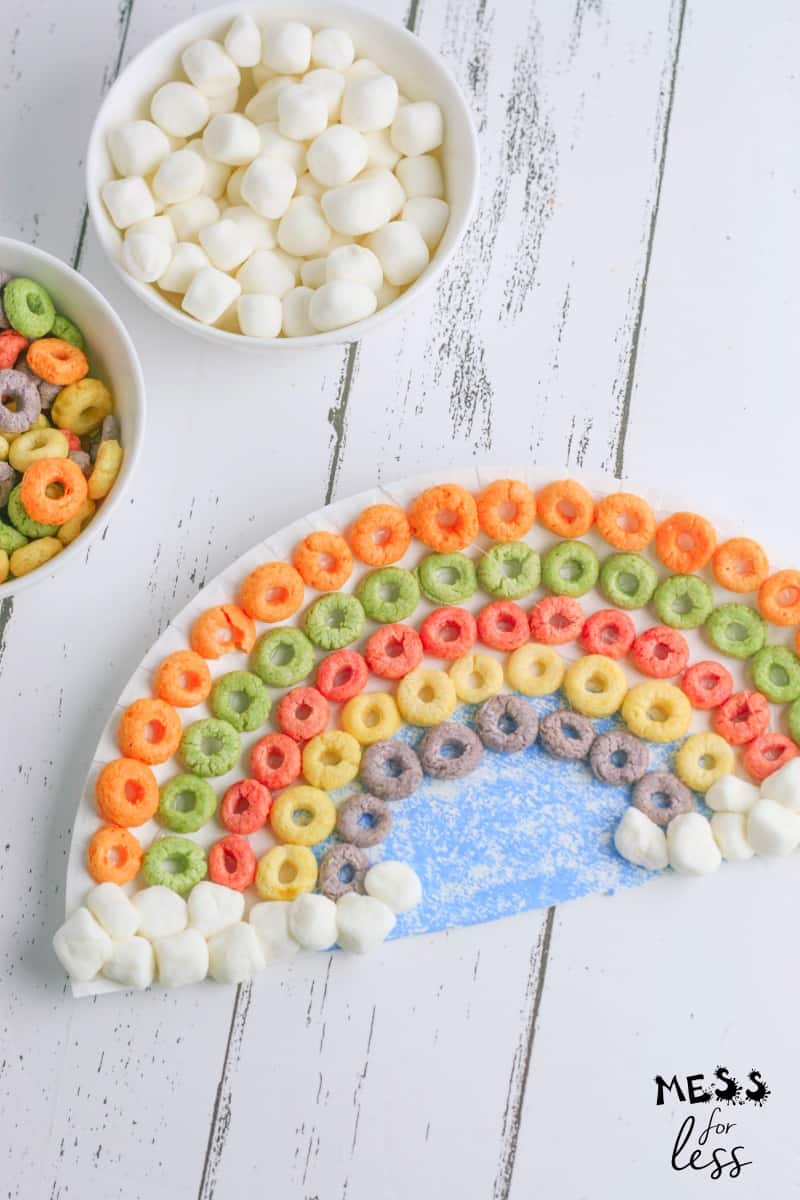 cereal rainbow craft