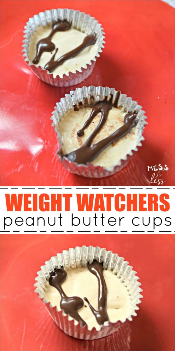 This Weight Watchers Peanut Butter Cups Recipe could really not be easier. It just takes three ingredients to make this yummy 2 point treat which will satisfy any dessert craving. #weightwatchers #freestyle #weightwatchersrecipe