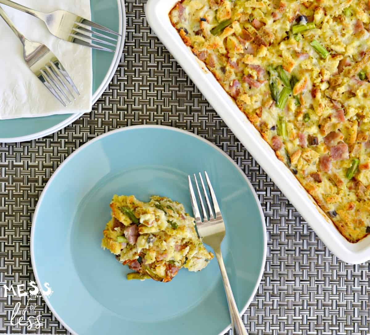 ham and asparagus casserole recipe