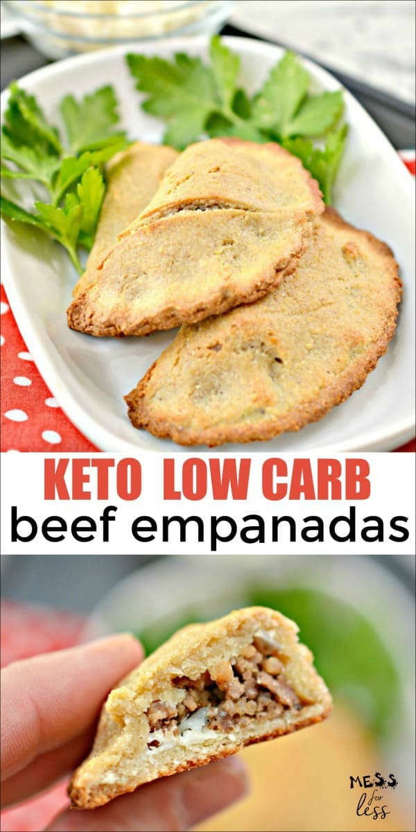 This Keto Beef Empanadas Recipe is easy to make and will allow you stay on your low carb diet while still feeling like you are indulging. 