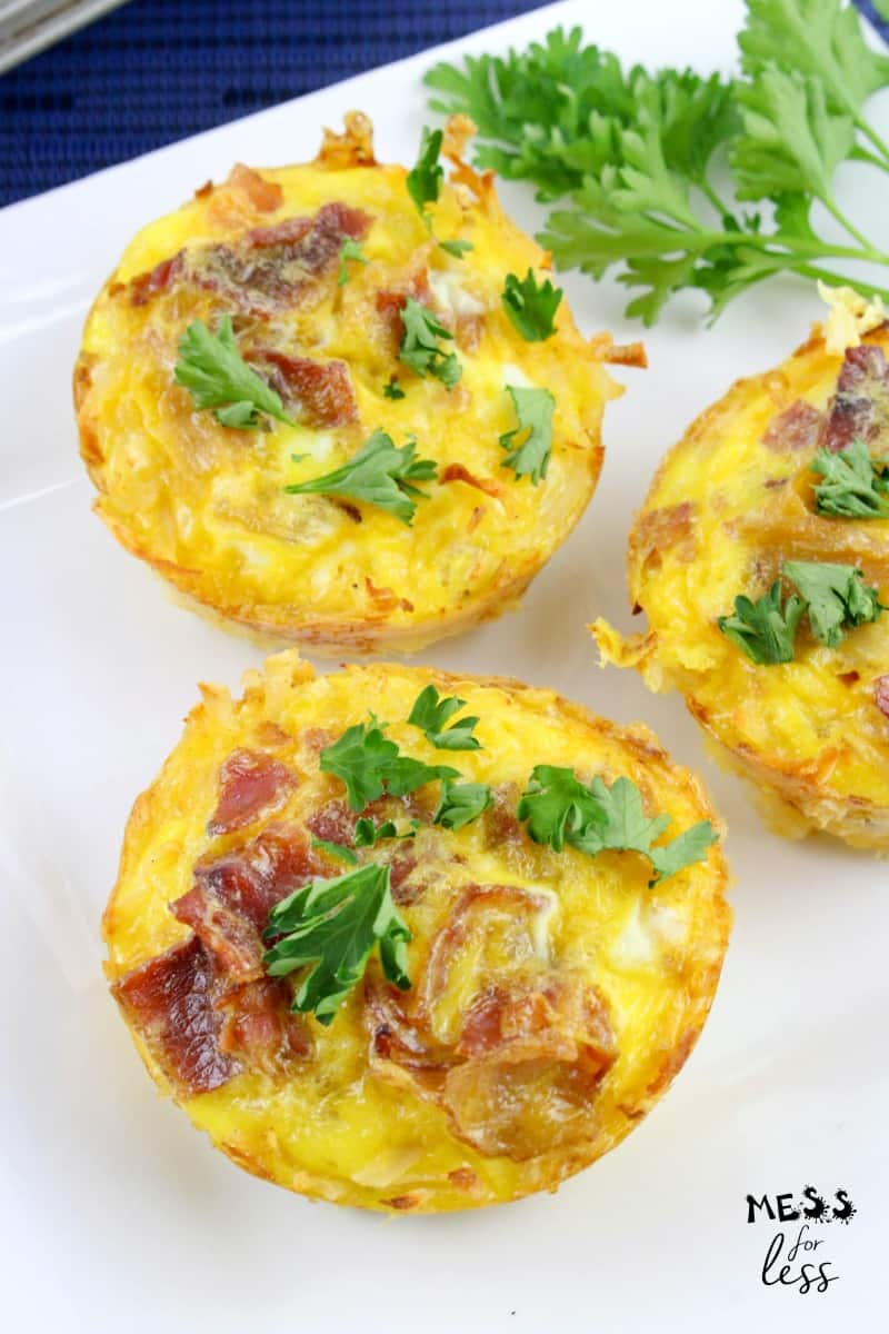 Breakfast Egg Muffins with Hash Browns