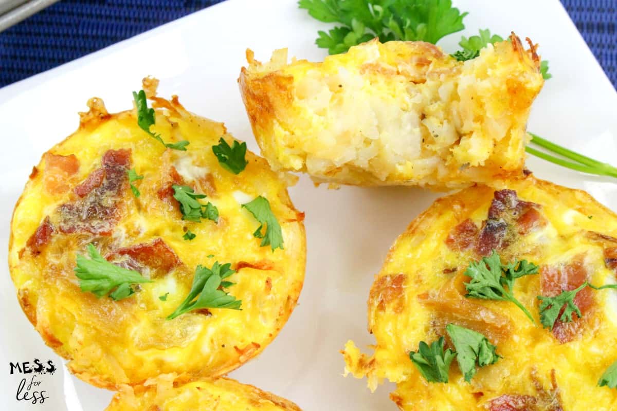 Breakfast Egg Muffins with Hash Browns