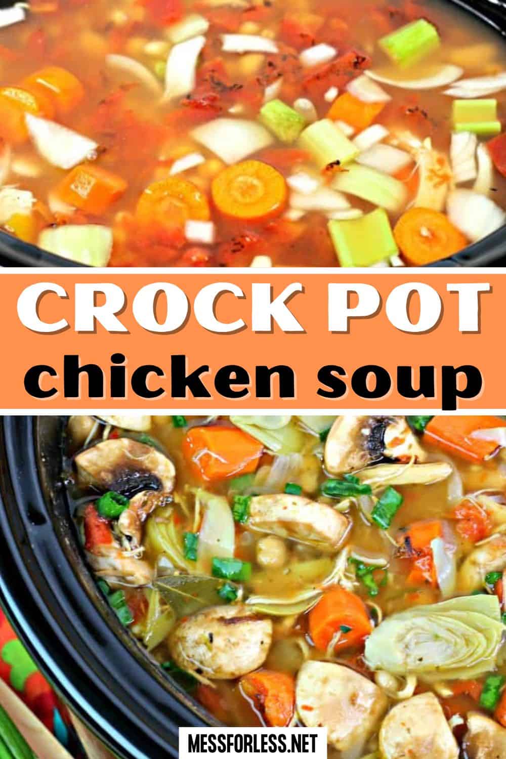Crock Pot Chicken soup pin