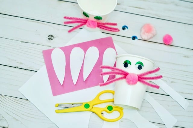 how to make a bunny craft