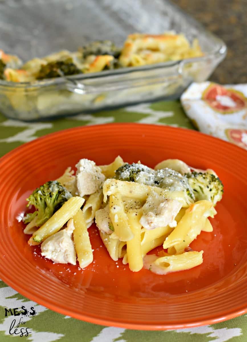 chicken broccoli alfredo bake