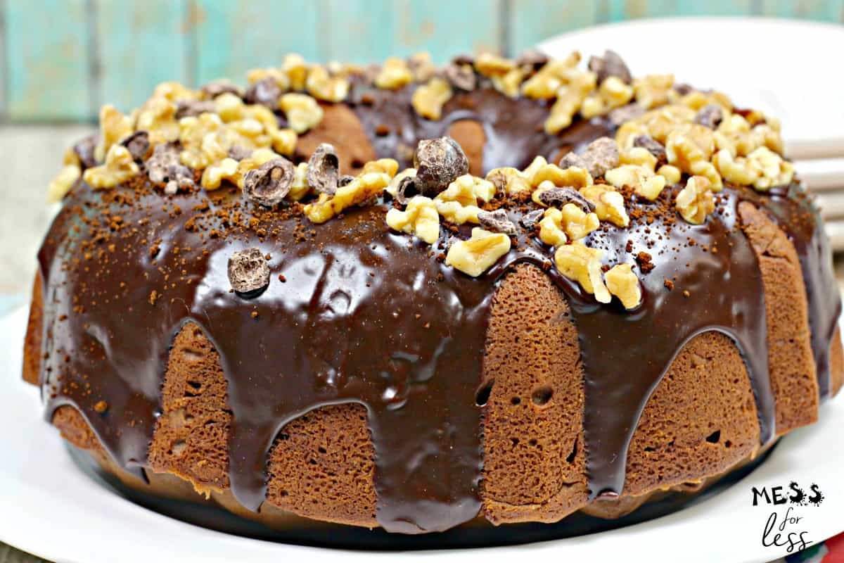 chocolate espresso bundt cake