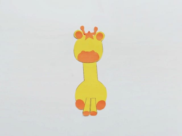 giraffe craft for kids