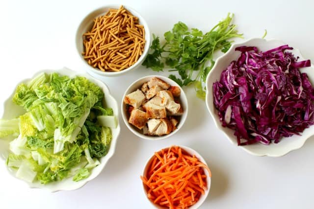 ingredients for chinese chicken salad