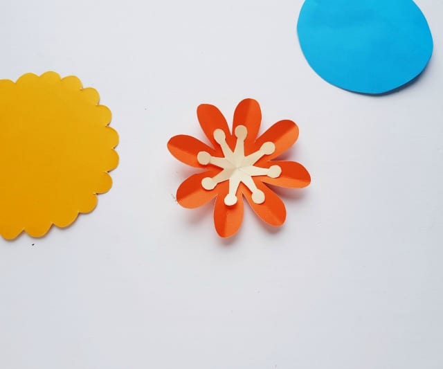 how to make a flower craft