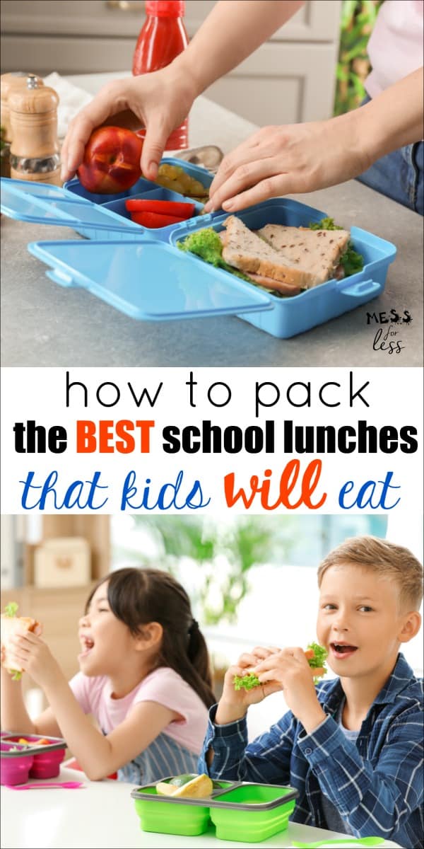 Are your kids picky school lunch eaters? I am sharing my favorite tips on How to Pack the Best School Lunches to help make the back to school transition easier.