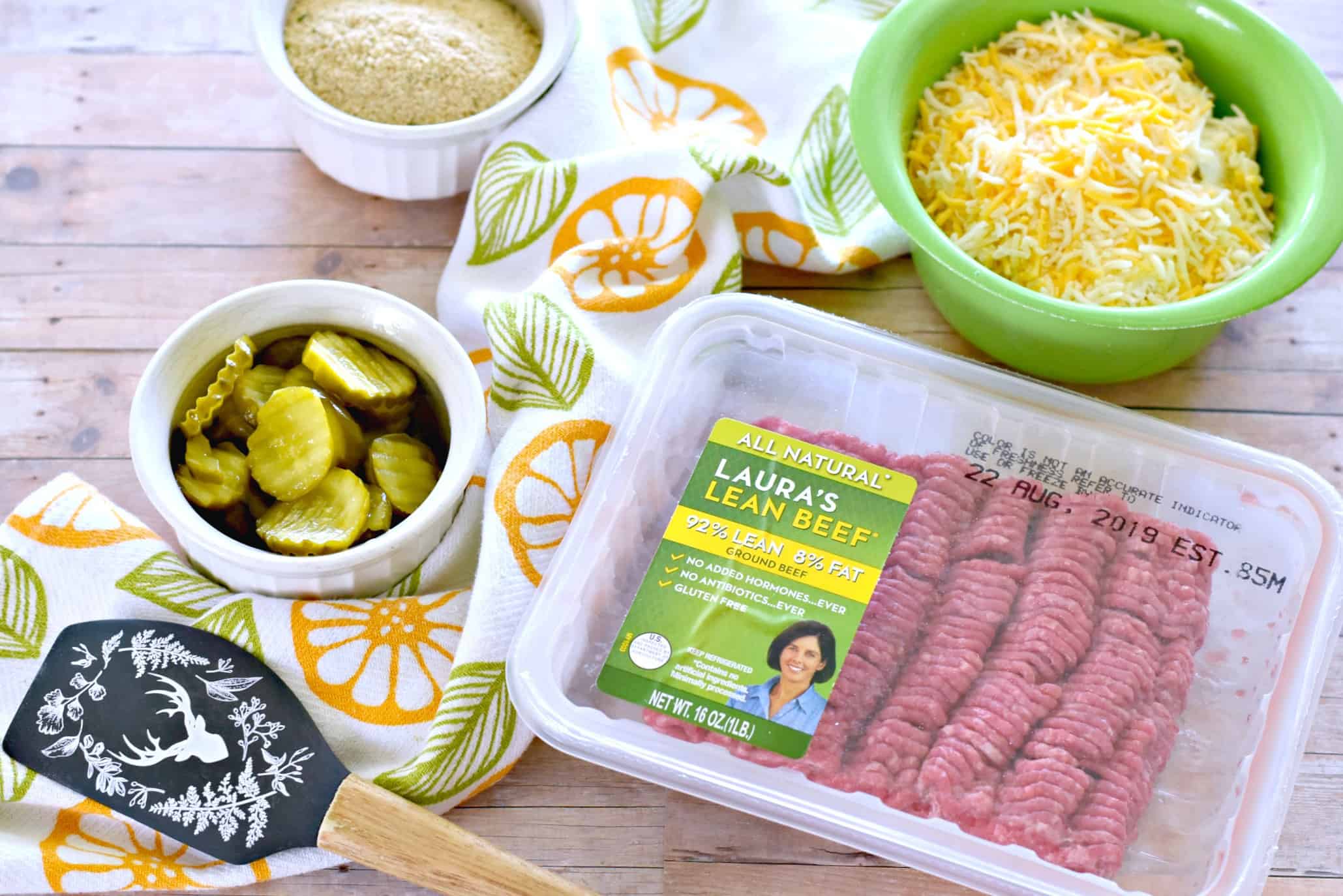 beef, cheese, pickles #ad @LaurasLean #LaurasLean #NVREVR #noantibiotics #noaddedhormones #allnatural